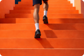 Man on an online meeting