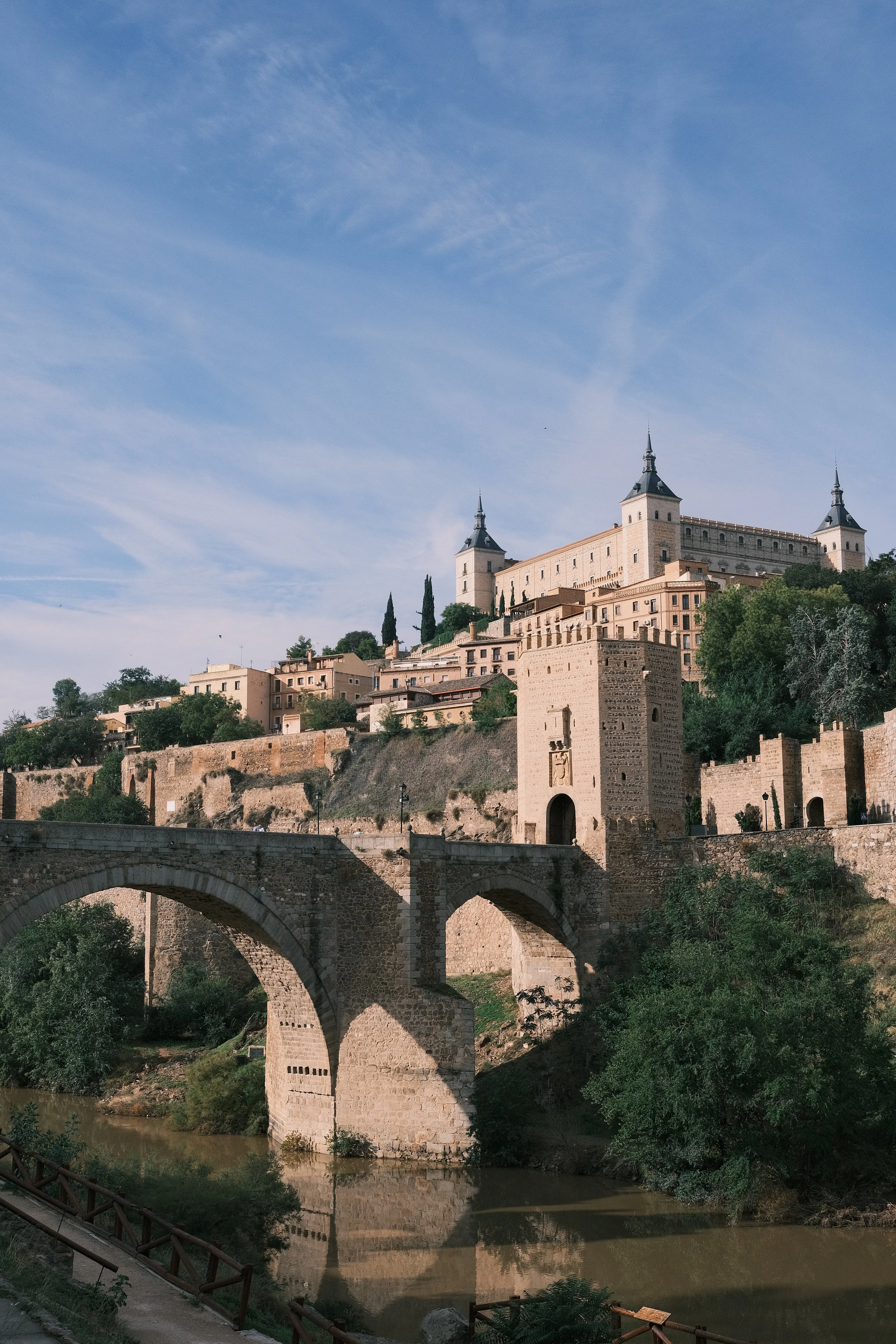 Old medieval city in Spain.