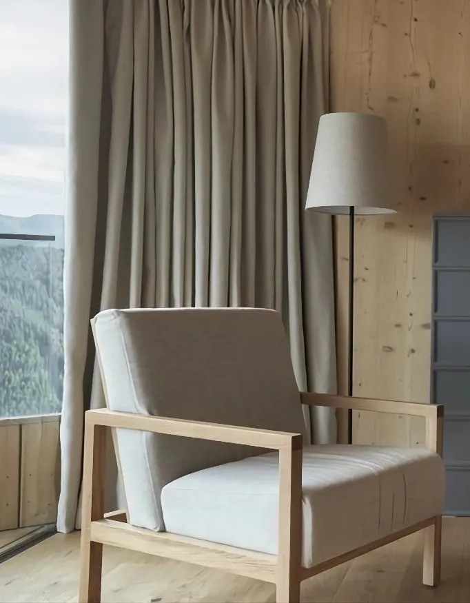 Interior of a room at Forestis.
