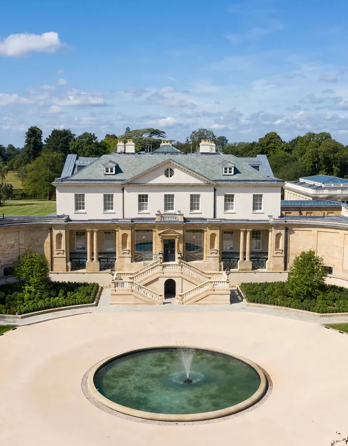 Front view of The Langley, a Luxury Collection Hotel, Buckinghamshire.