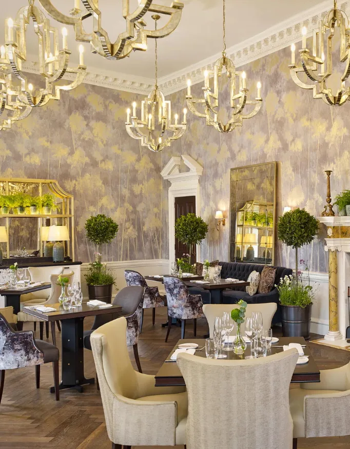 Interior of The Langley, a Luxury Collection Hotel, Buckinghamshire.