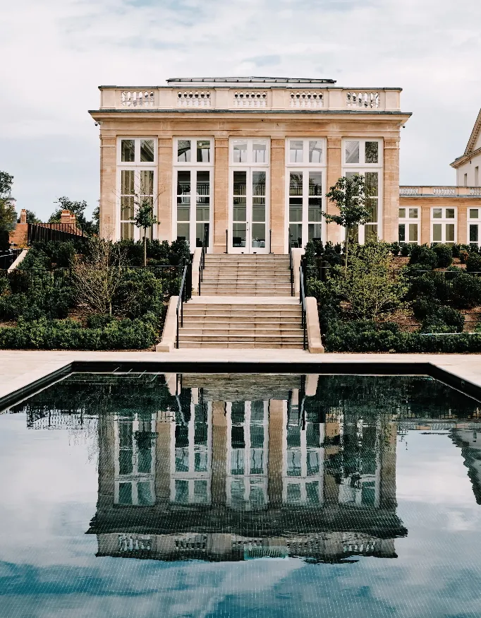 Exterior of The Langley, a Luxury Collection Hotel, Buckinghamshire.