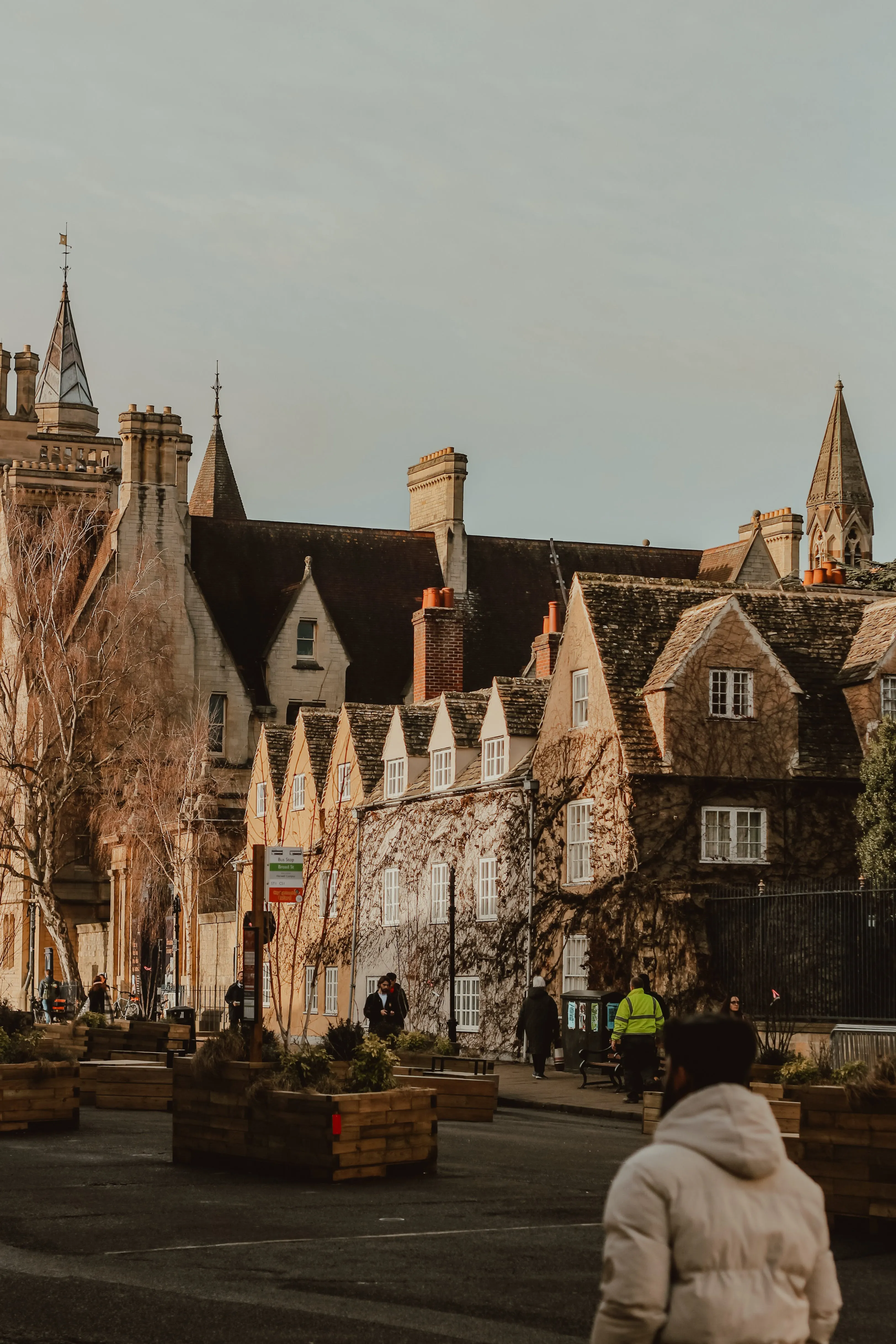 Old cozy English village.