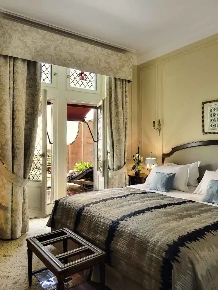 Room at the Hôtel de la Cité Carcassonne.