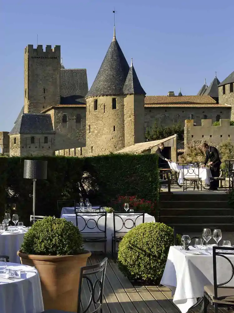 Restaurant of Hôtel de la Cité Carcassonne.