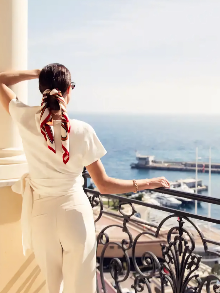 View from Hôtel Hermitage Monte-Carlo.