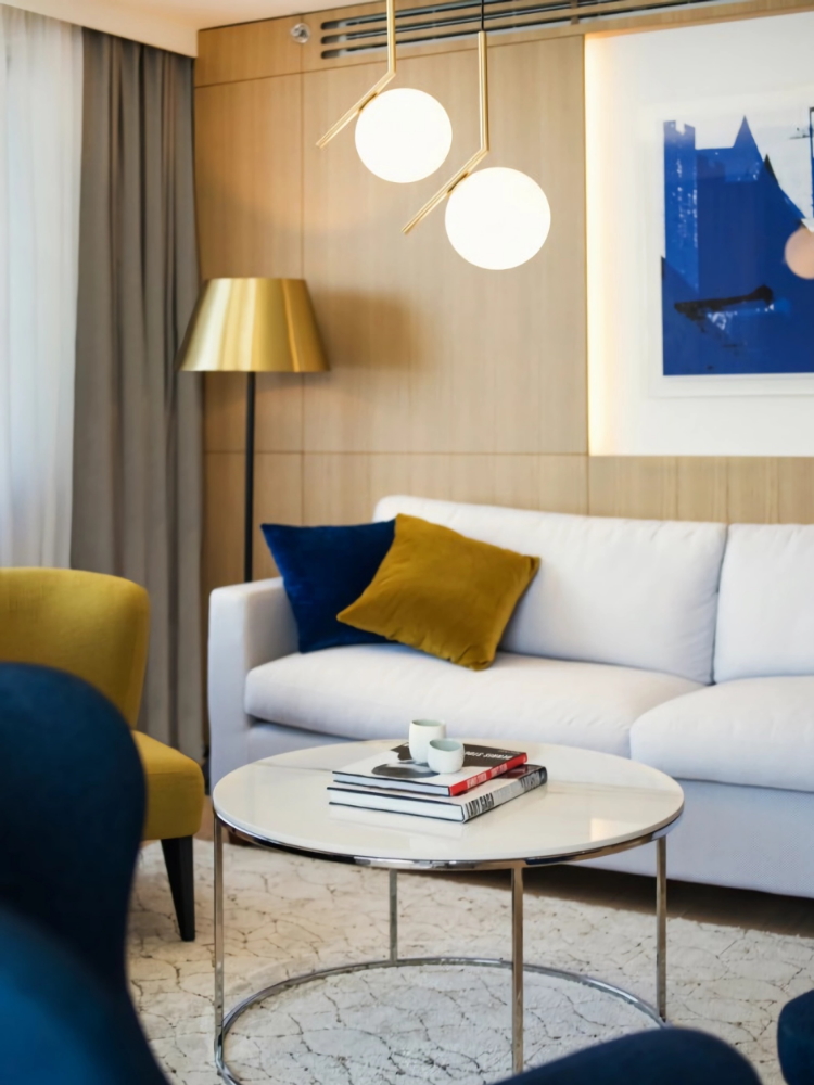 Interior design of a room at Hotel Excelsior.

Credits and copyright to Hotel Excelsior.