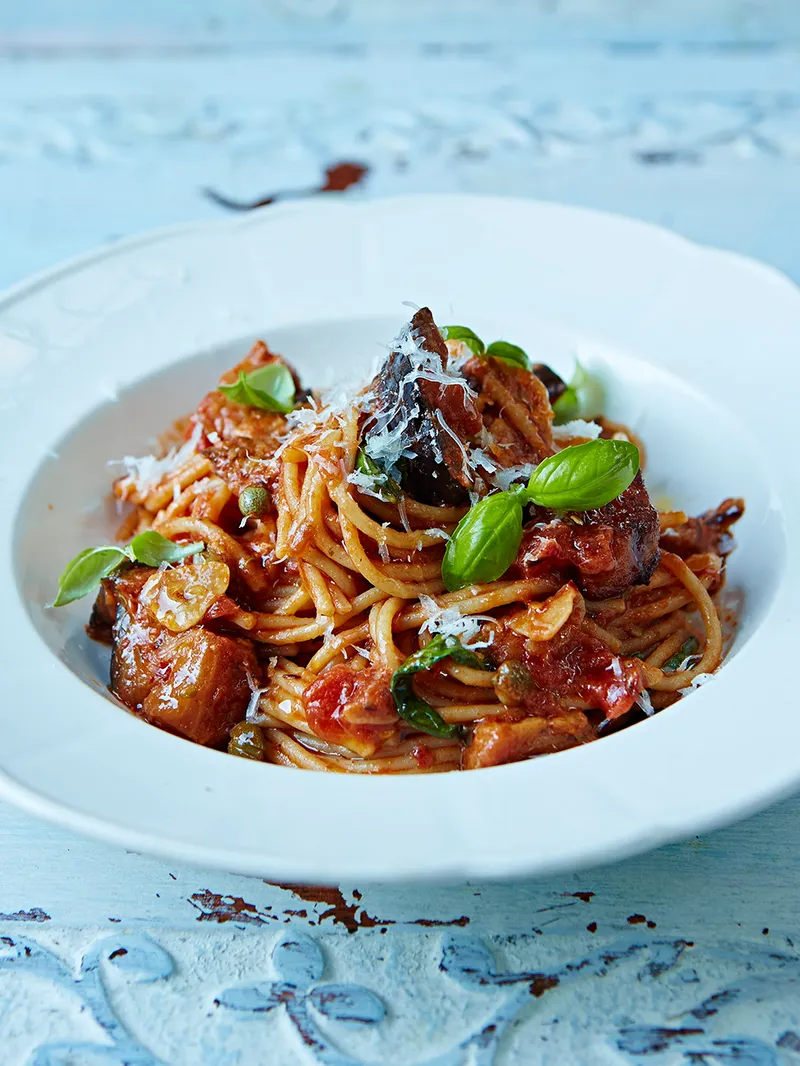 Pasta alla Norma.