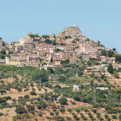 Bova, the capital of Greek Calabria.