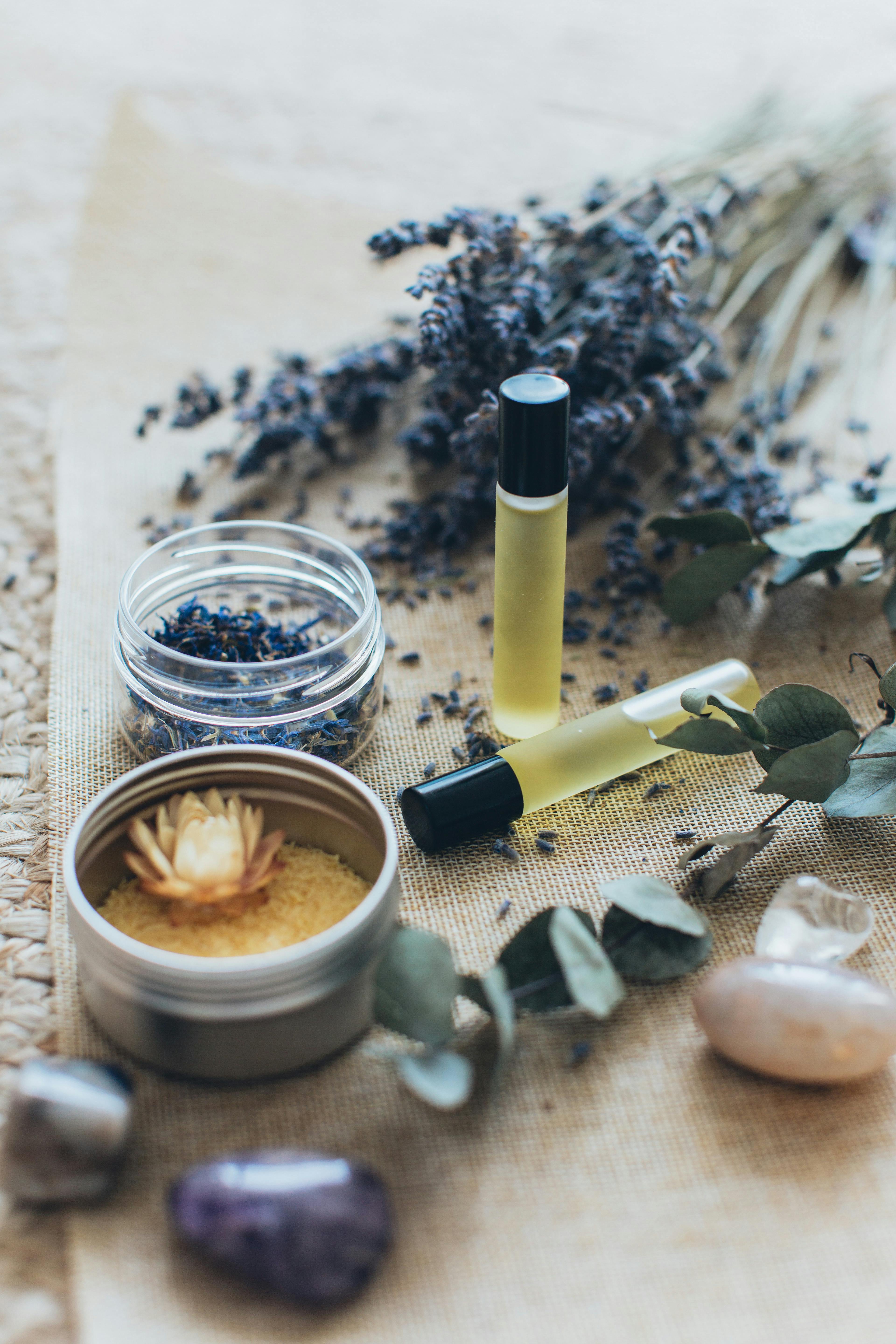 Perfume making.
