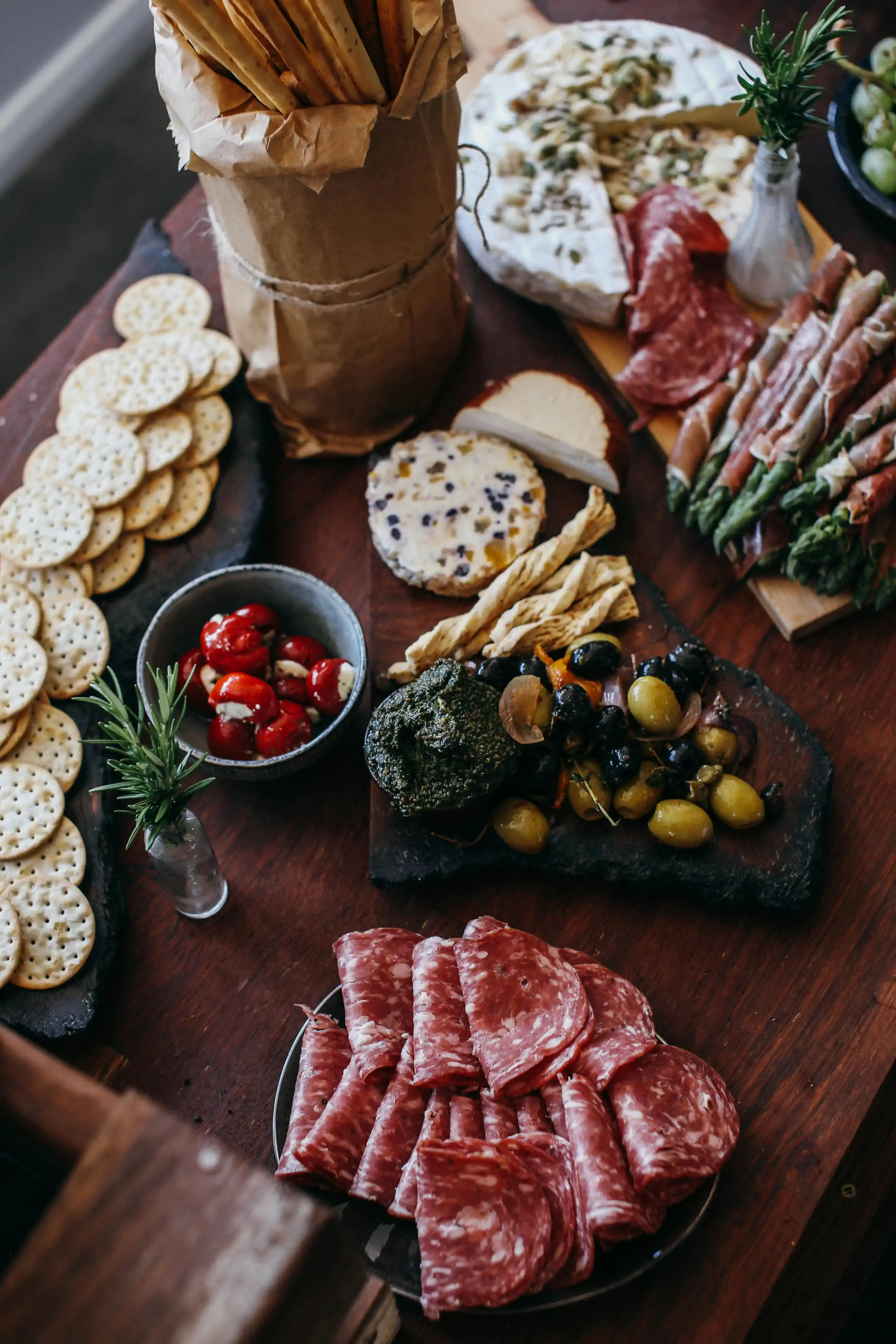Antipasto platter.