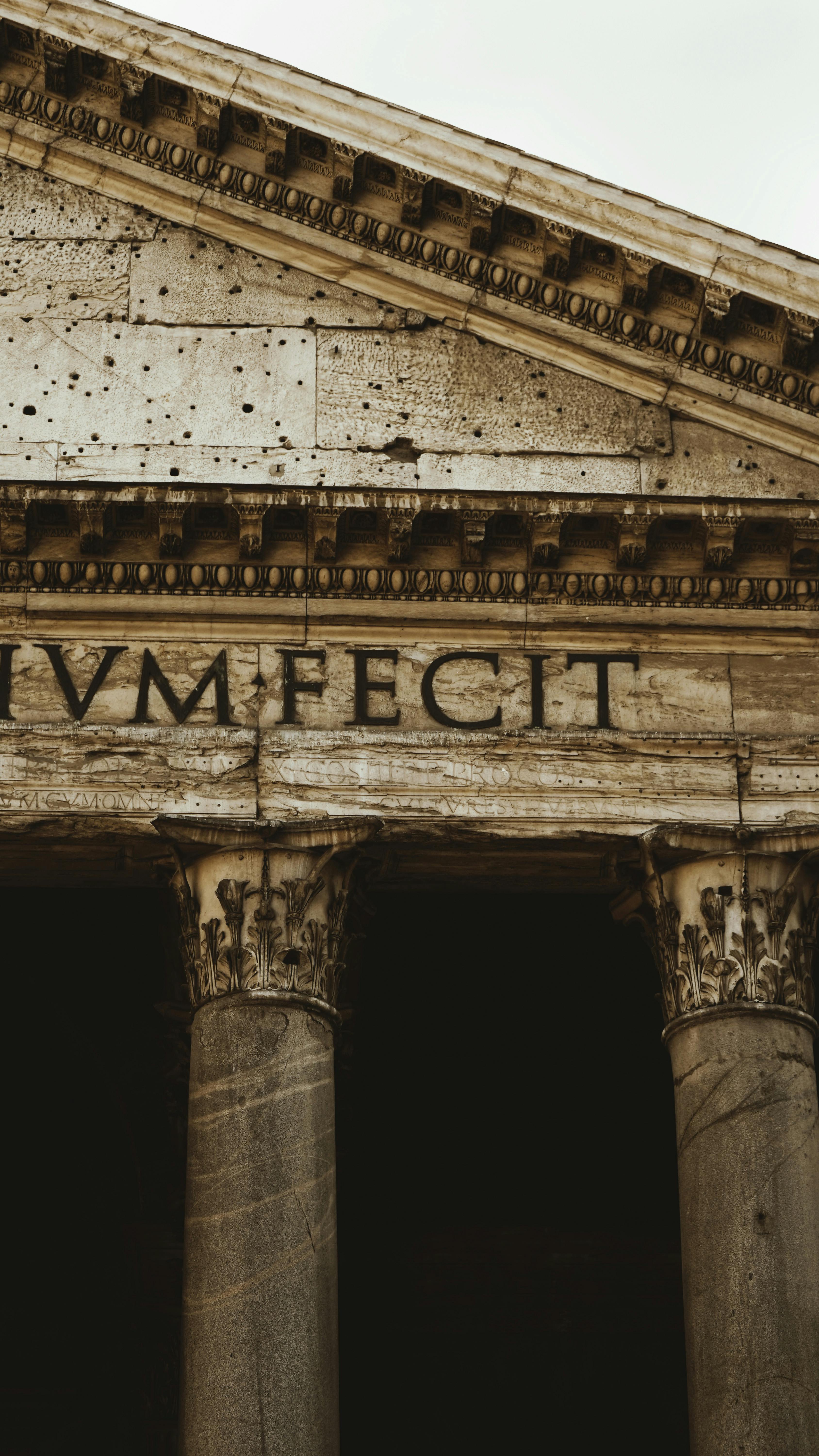 The Pantheon in Rome.