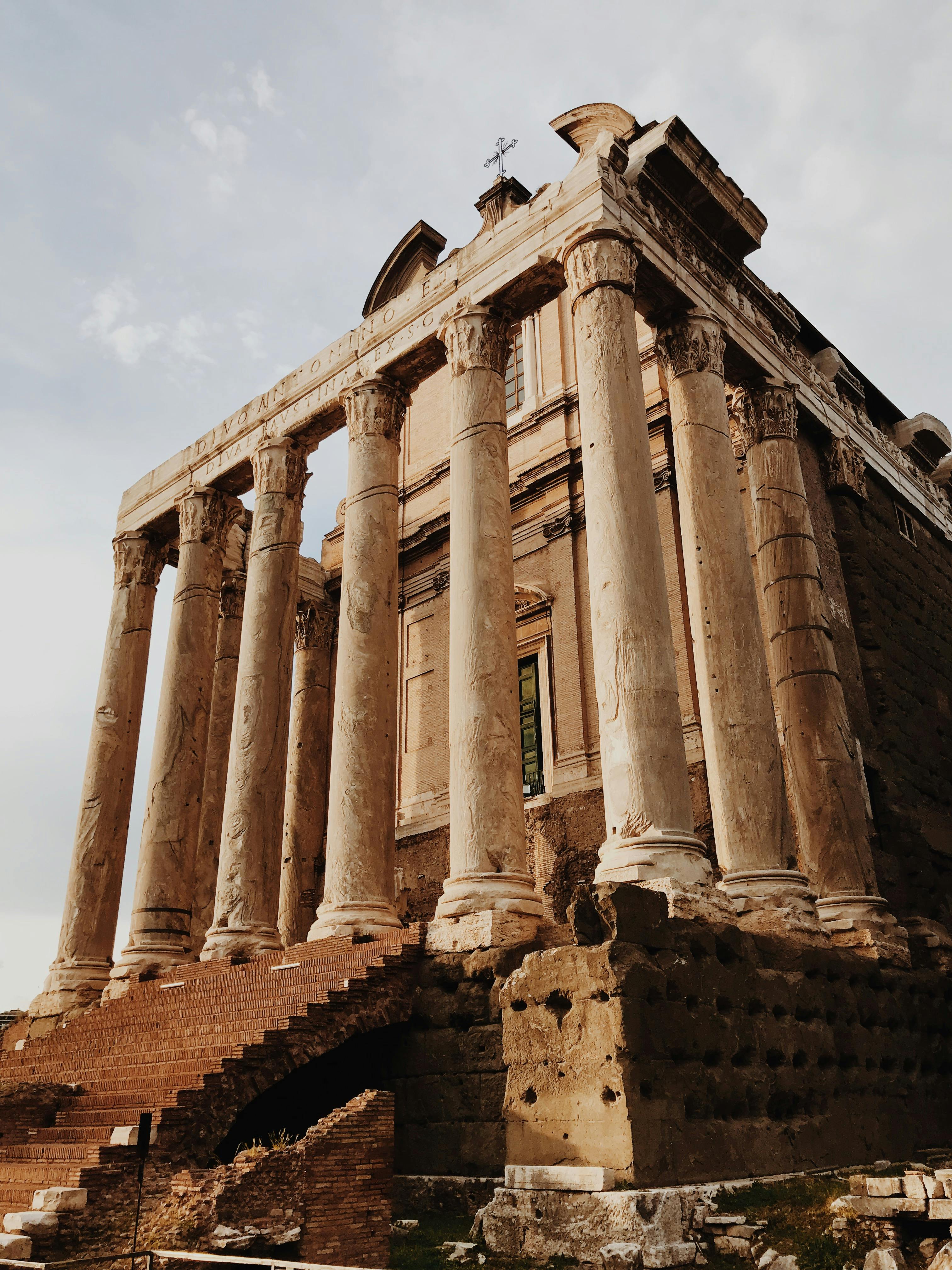 The roman Forum.