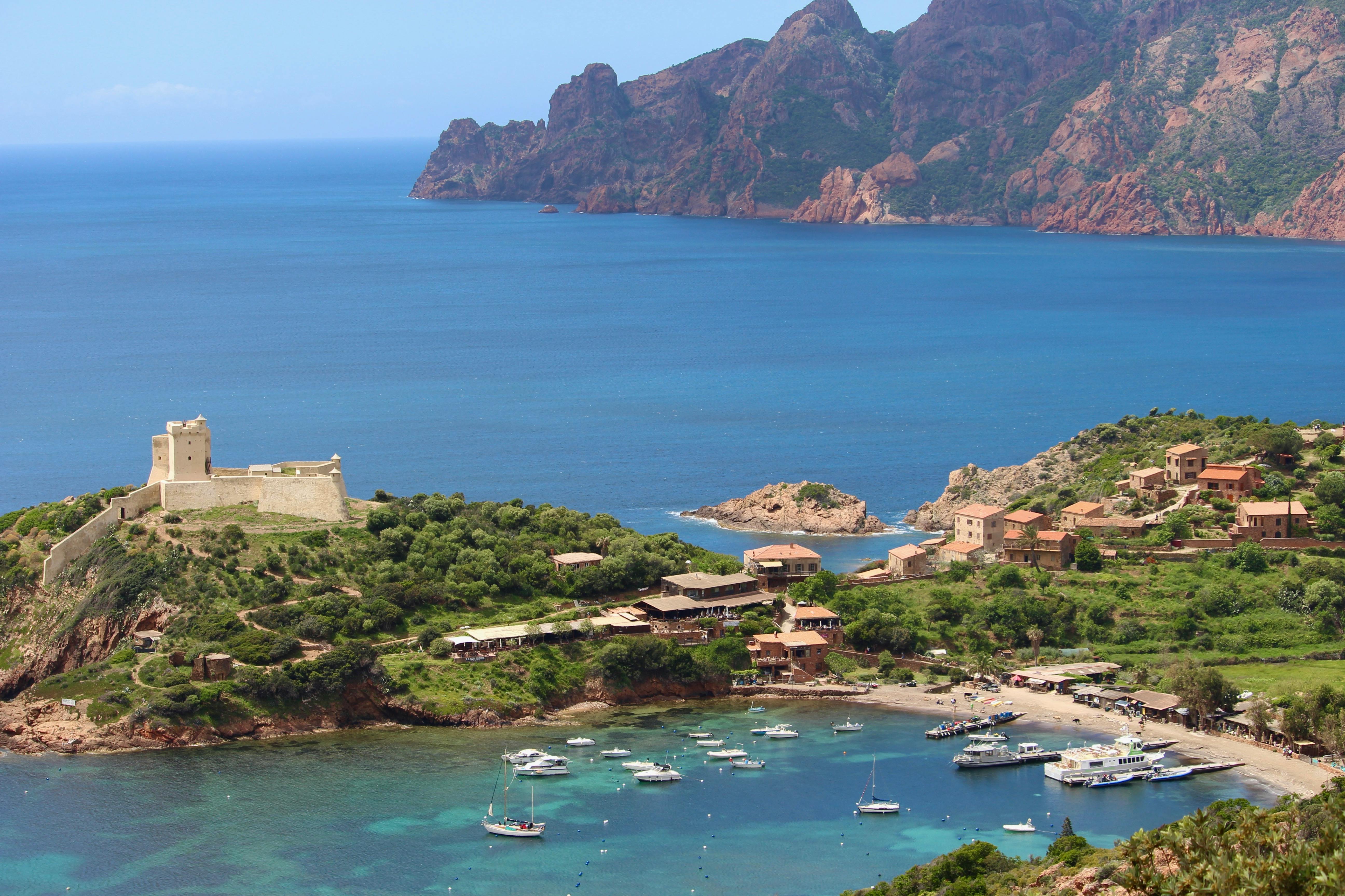 Coastline of Corsica