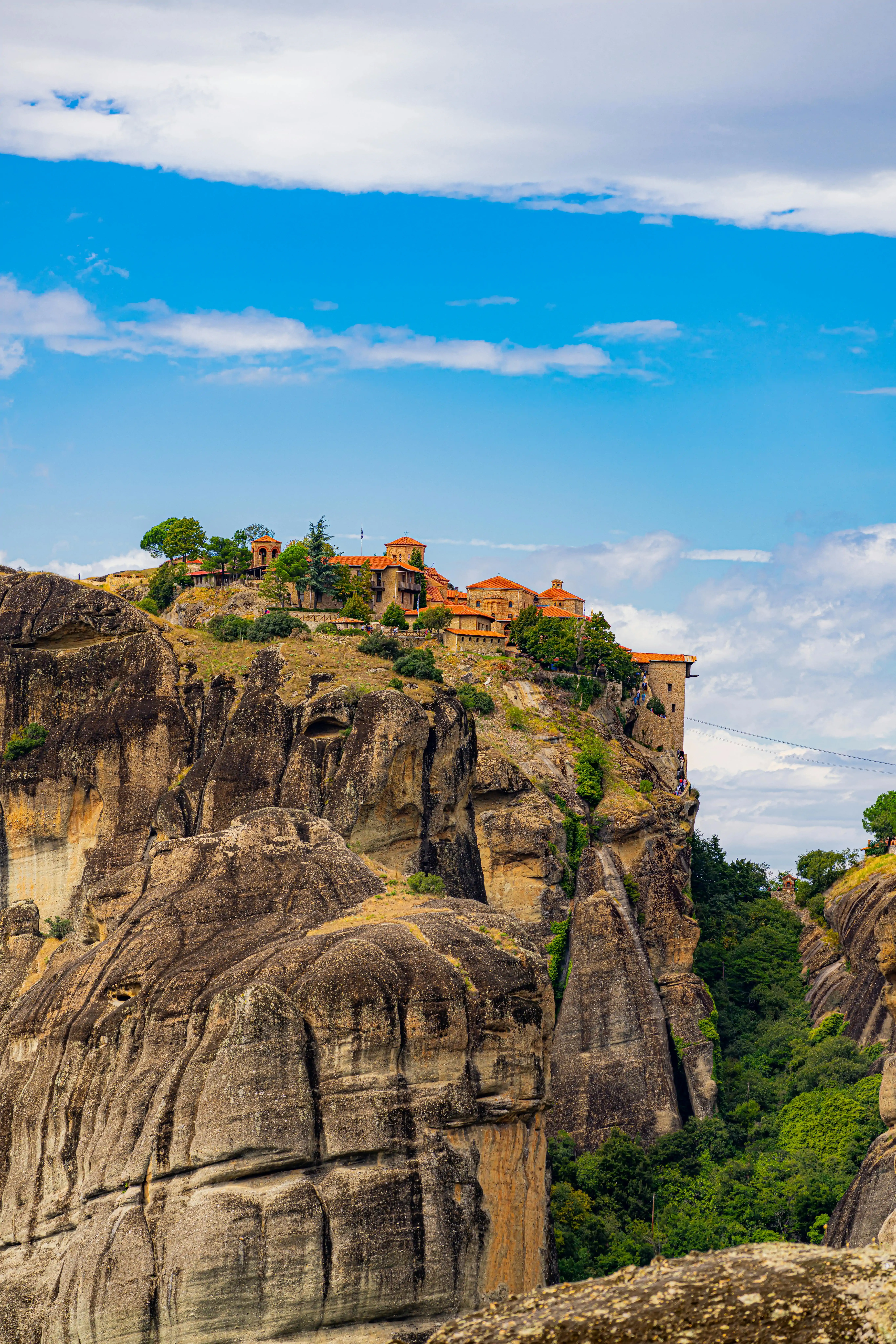Meteora Rock Formations.