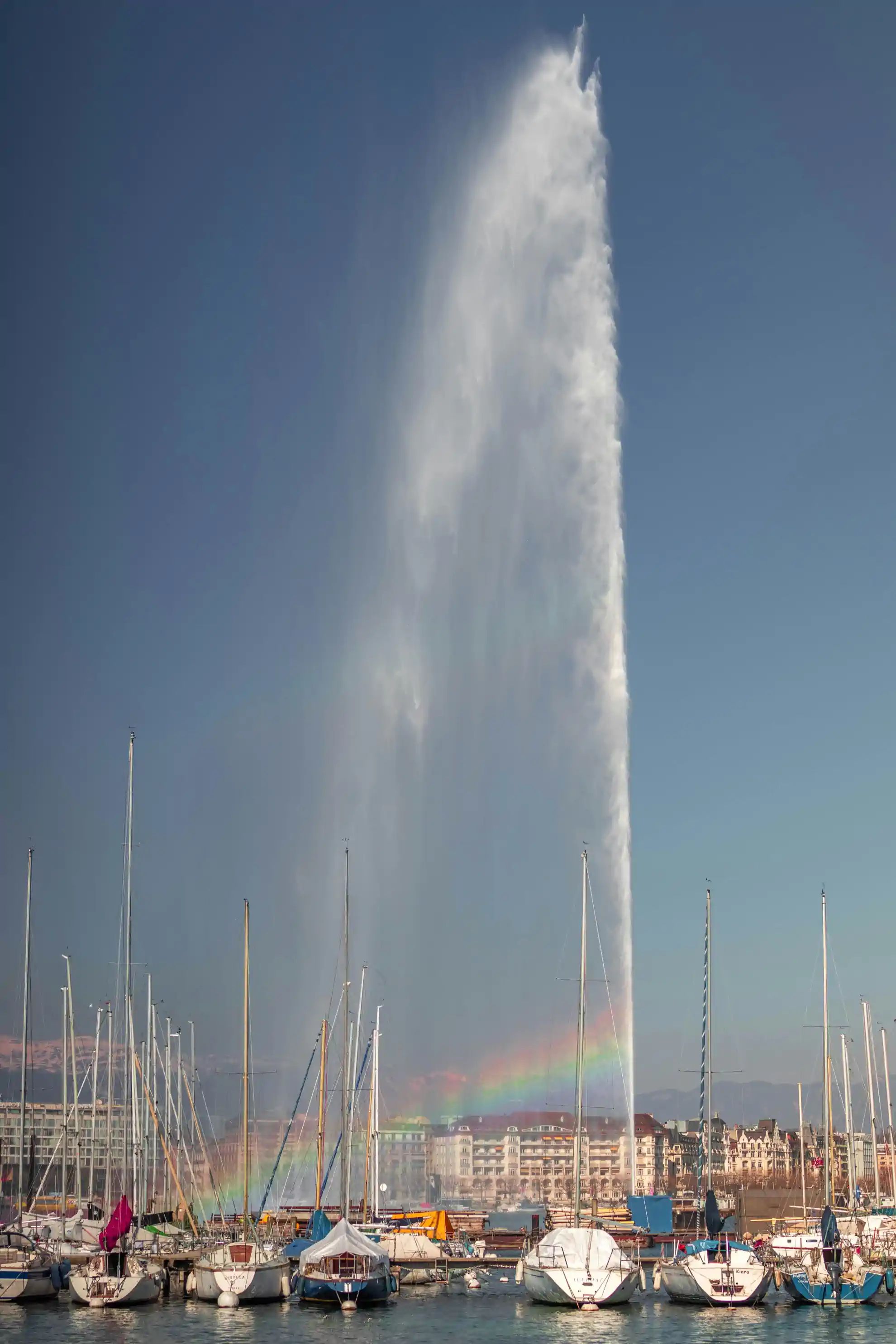 The Jet d'Eau.