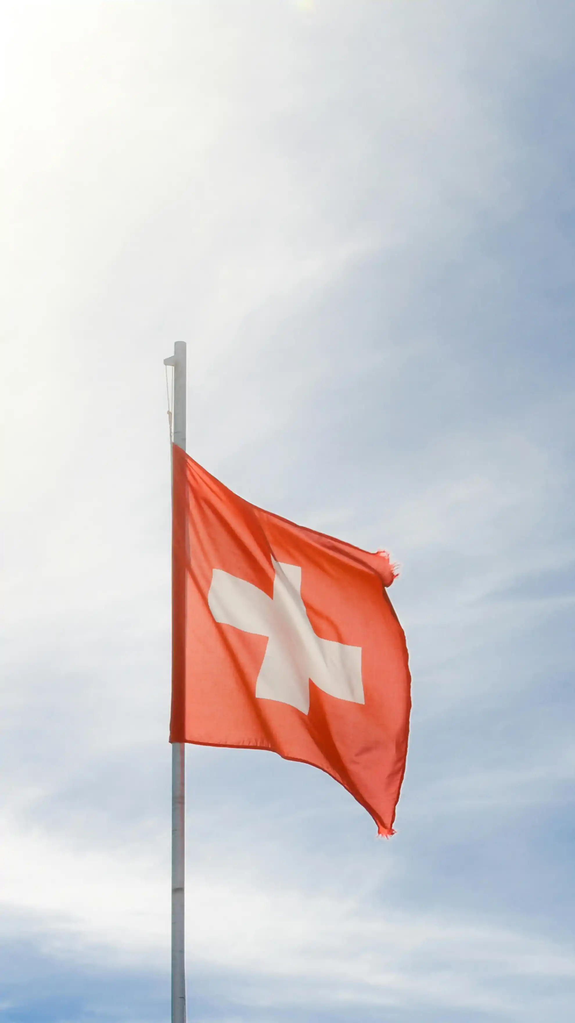 Swiss flag.
