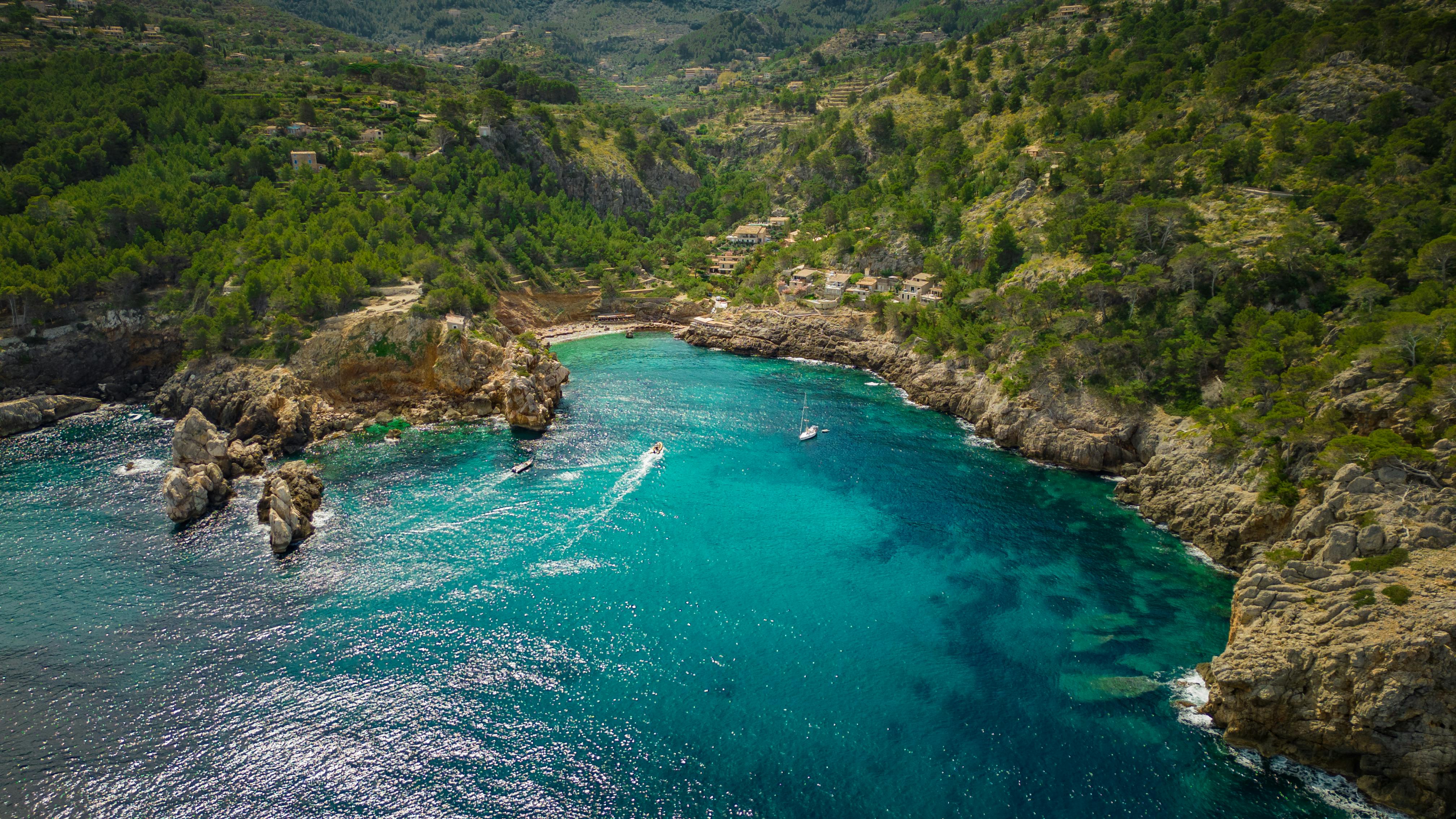 Coastline in Ibiza