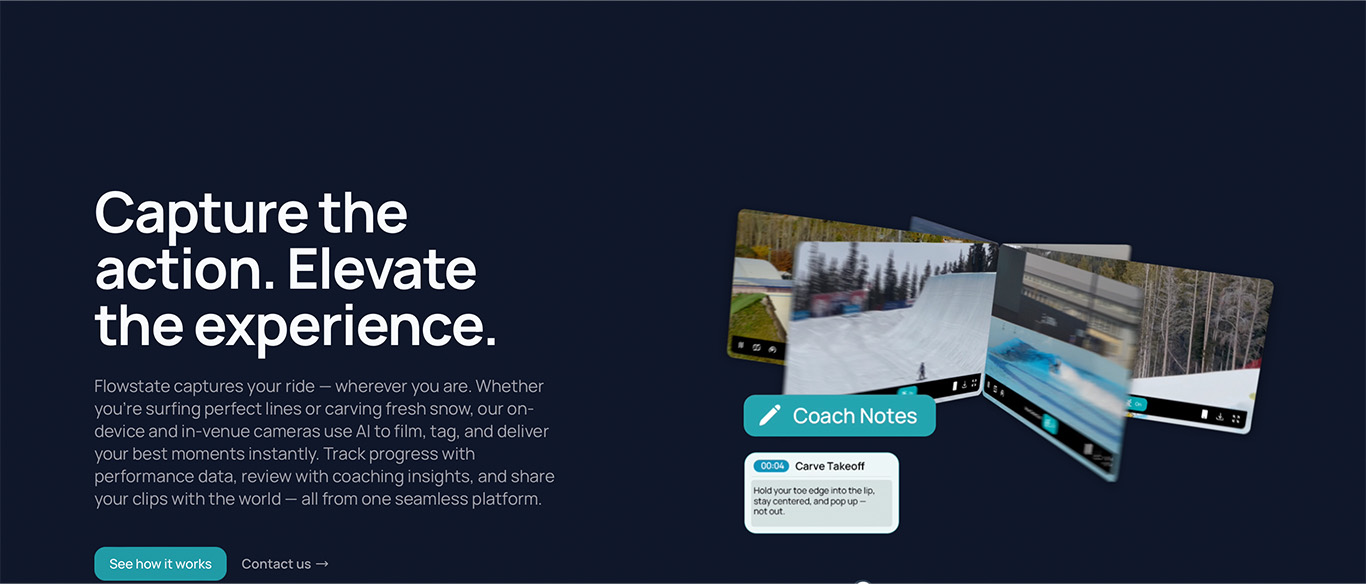 cover of Flowstate  website
