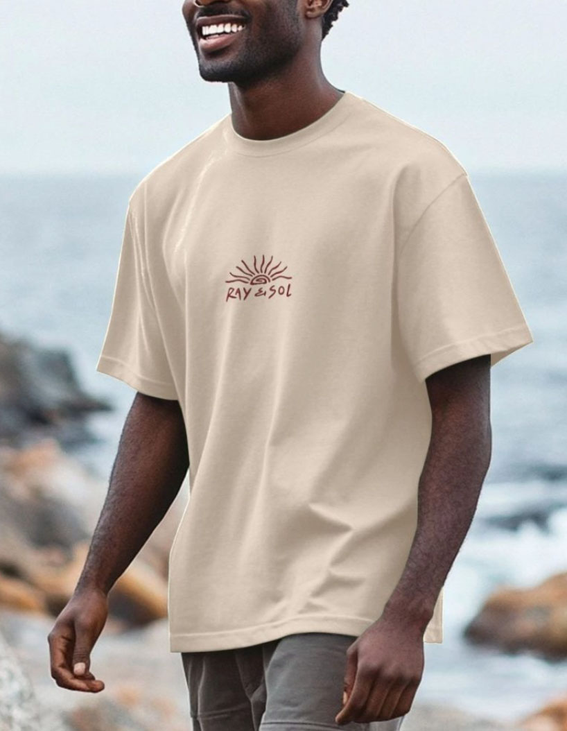 A black person with a t shirt