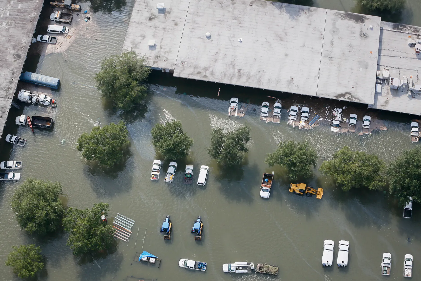 Port Arthur in the aftermath of Hurricane Harvey