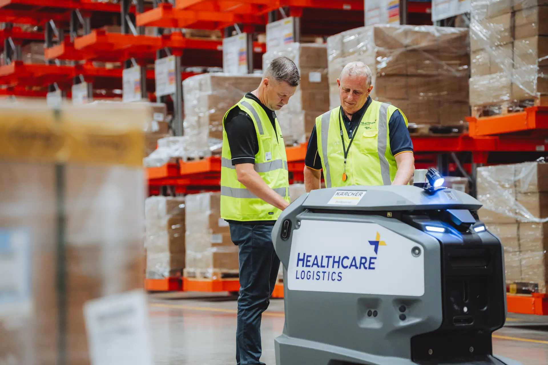 Kärcher x Healthcare Logistics Case Study Video and Photography