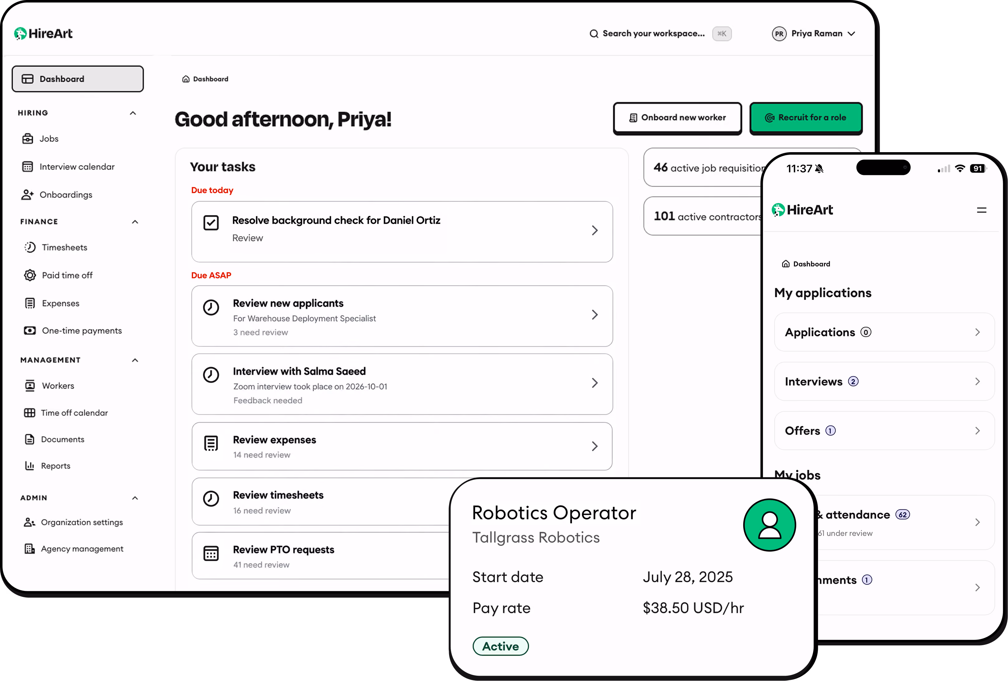 HireArt Platform