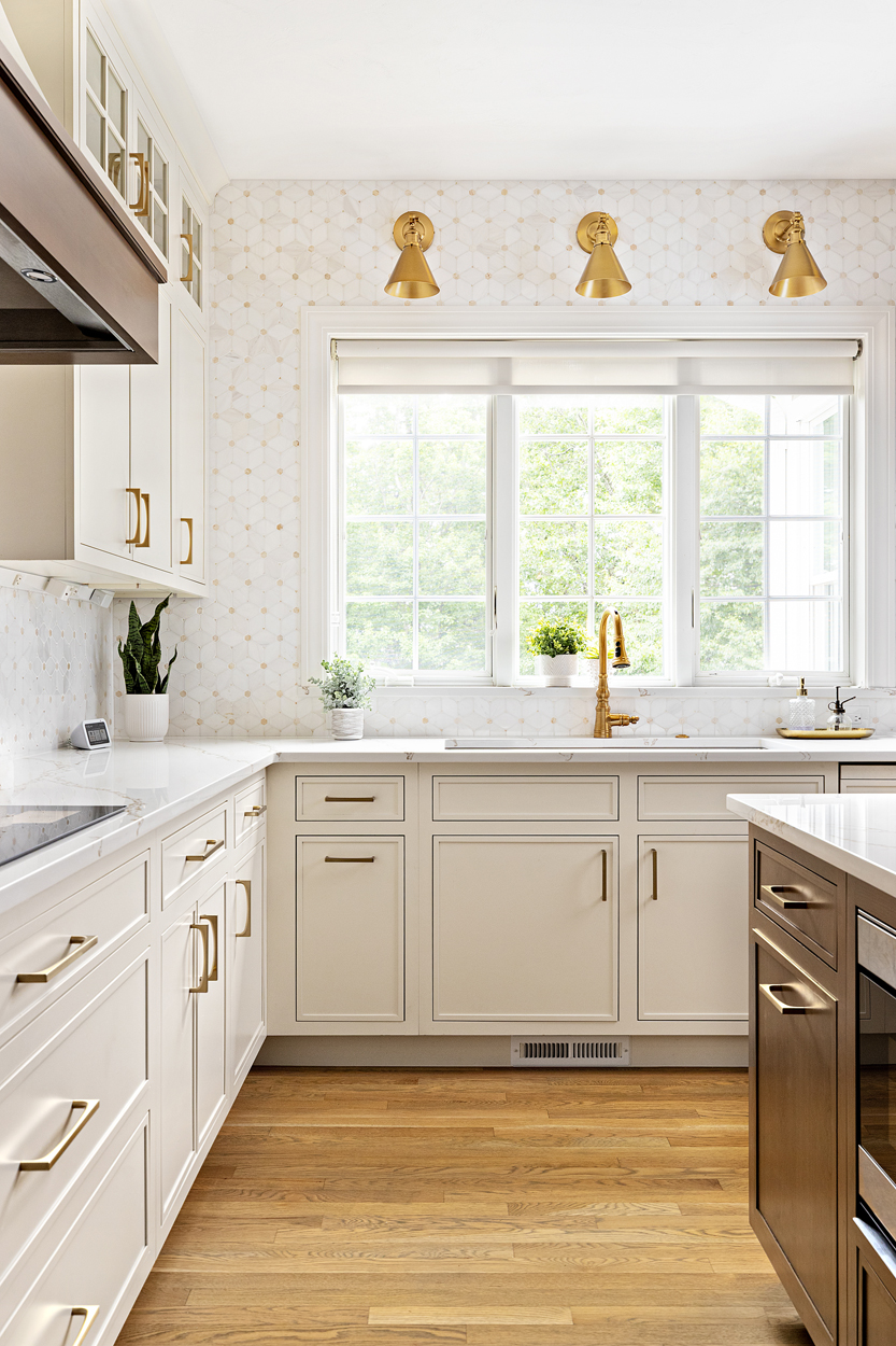 Large windows that promotes warm natural sunlight to encompass the home