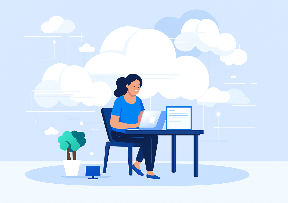 how cloud accounting software helps with remote work and virtual teams