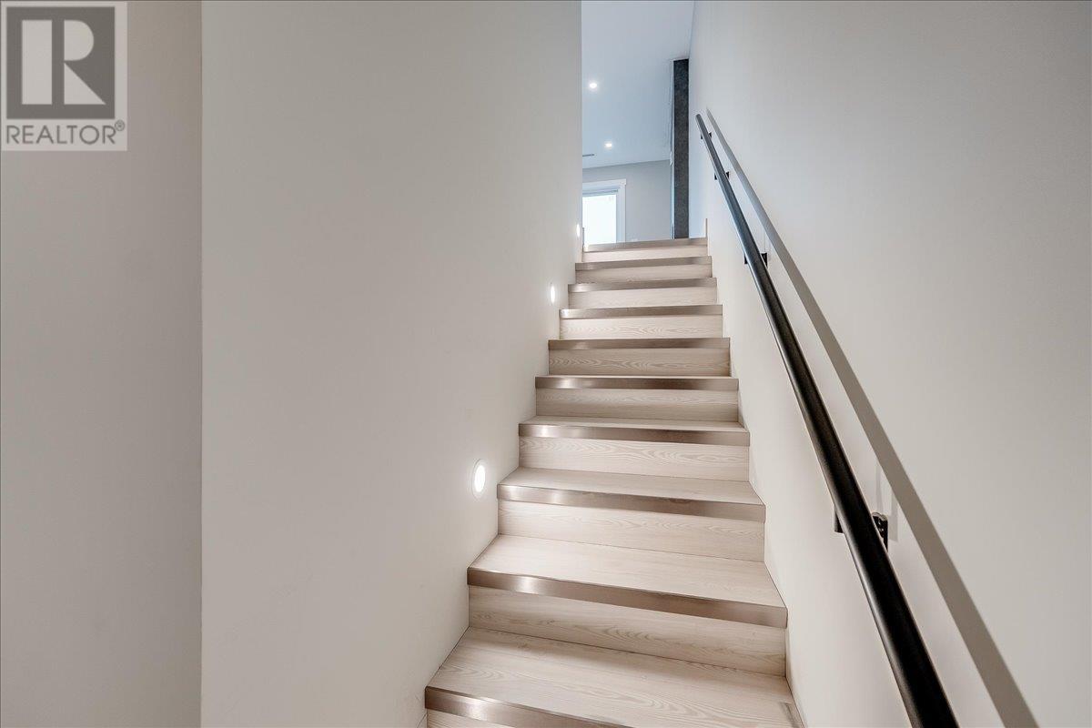 Stairs to top floor