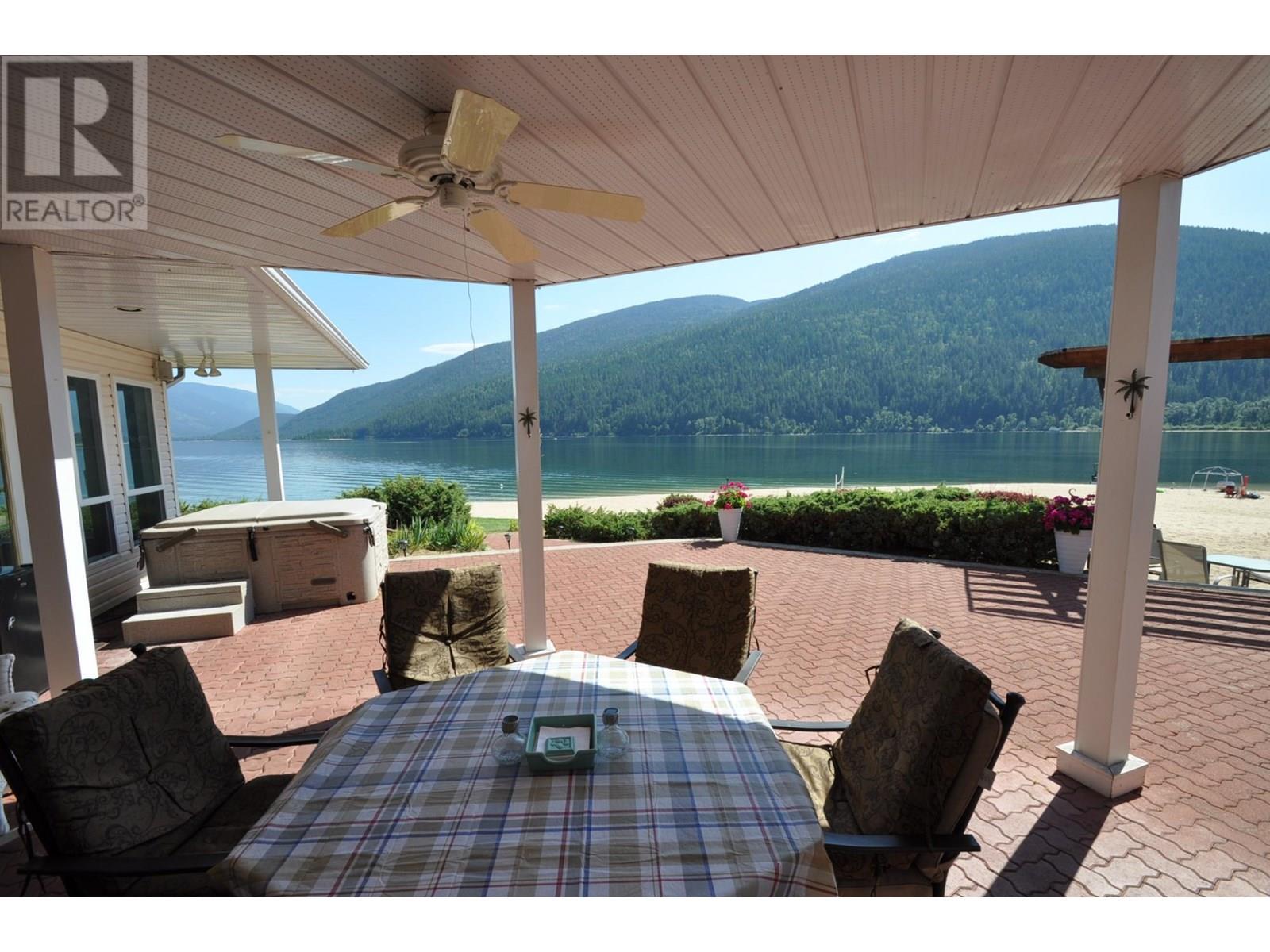 Covered patio