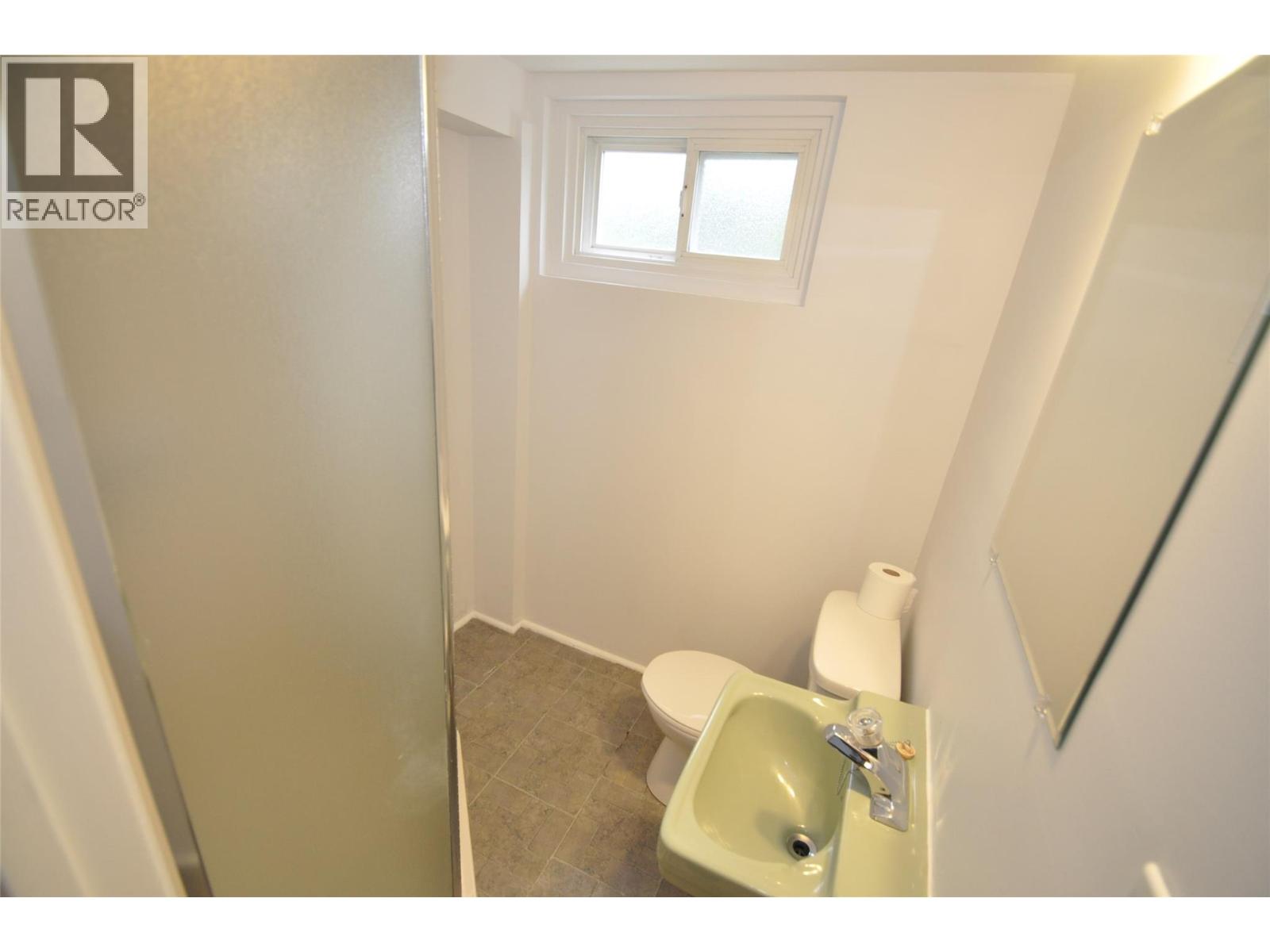 Basement bathroom