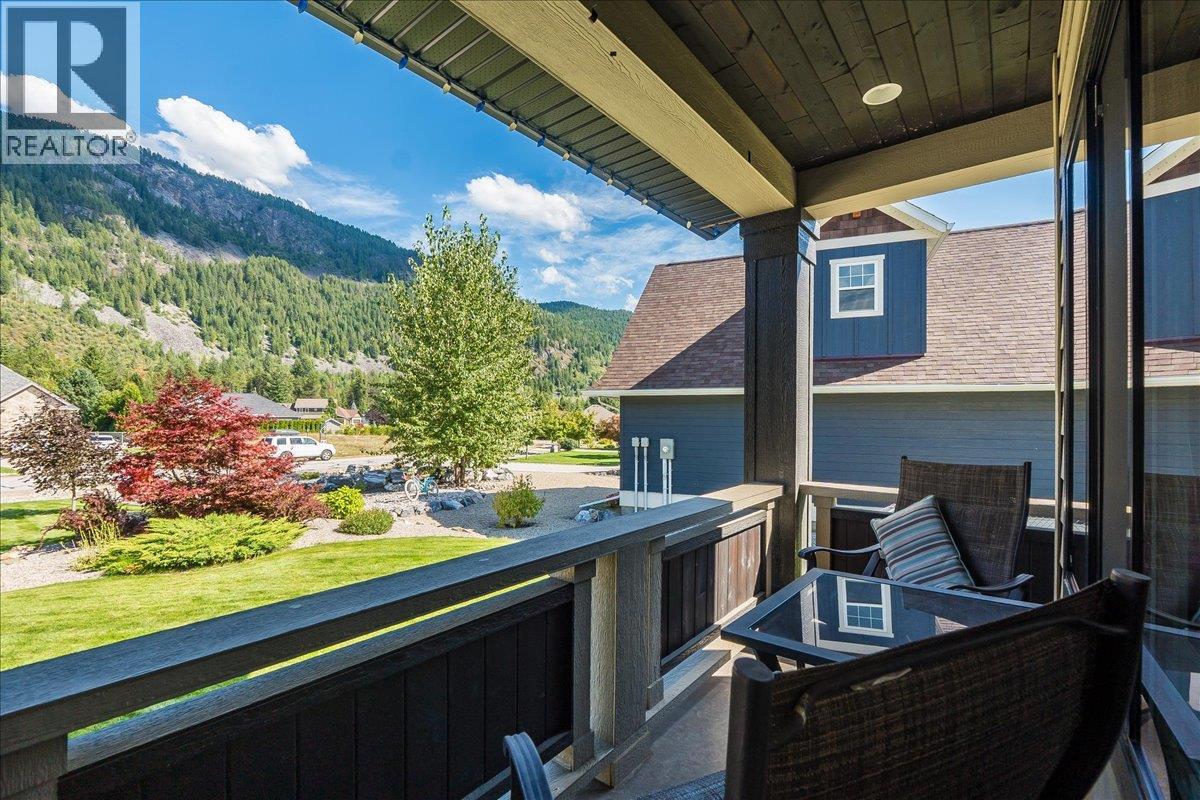 enjoy the views from your covered front deck