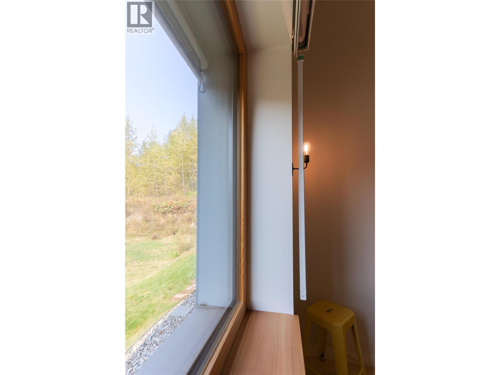 triple pane windows, extra thick insulated walls