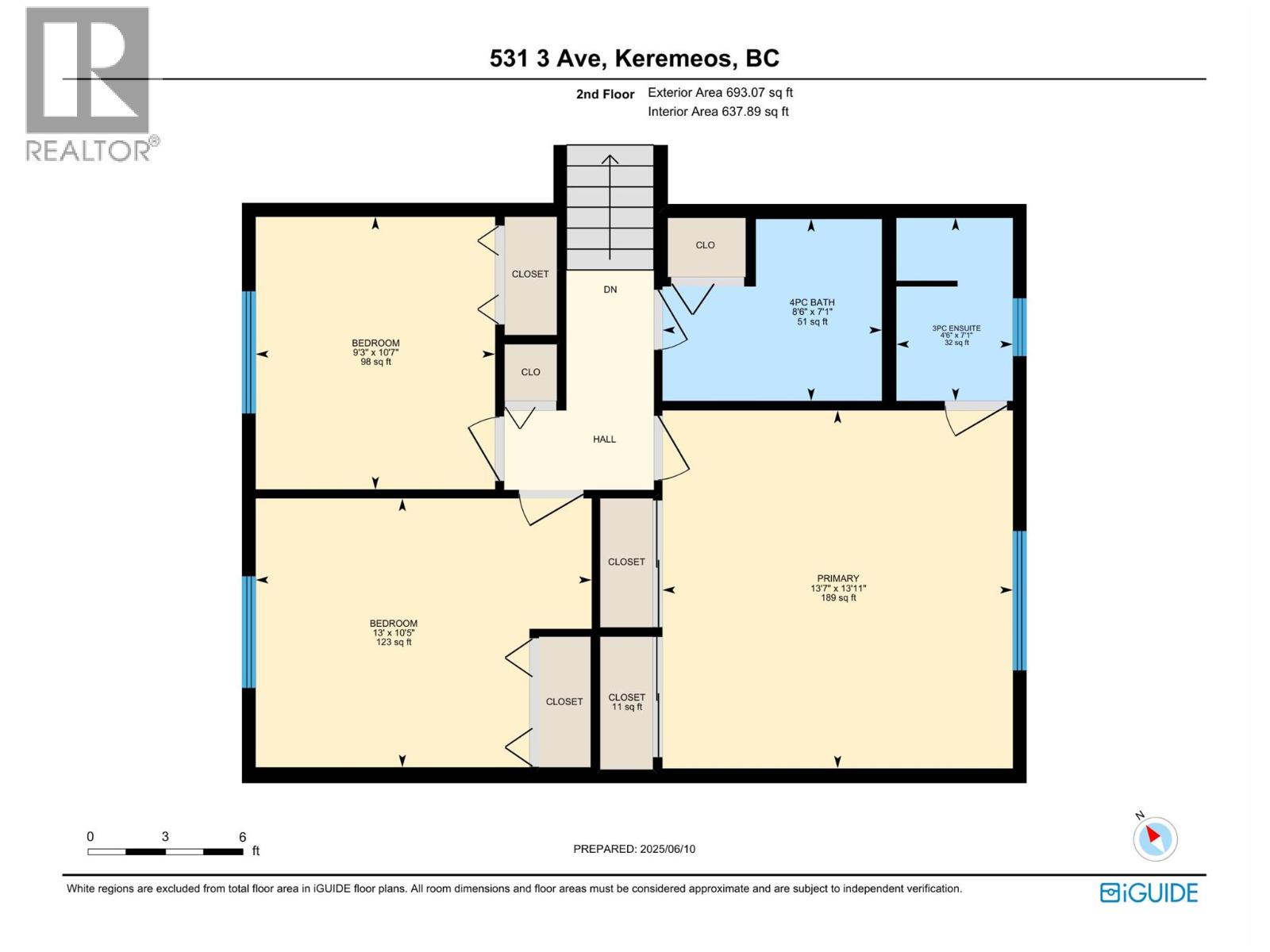Upper Floor floorplan