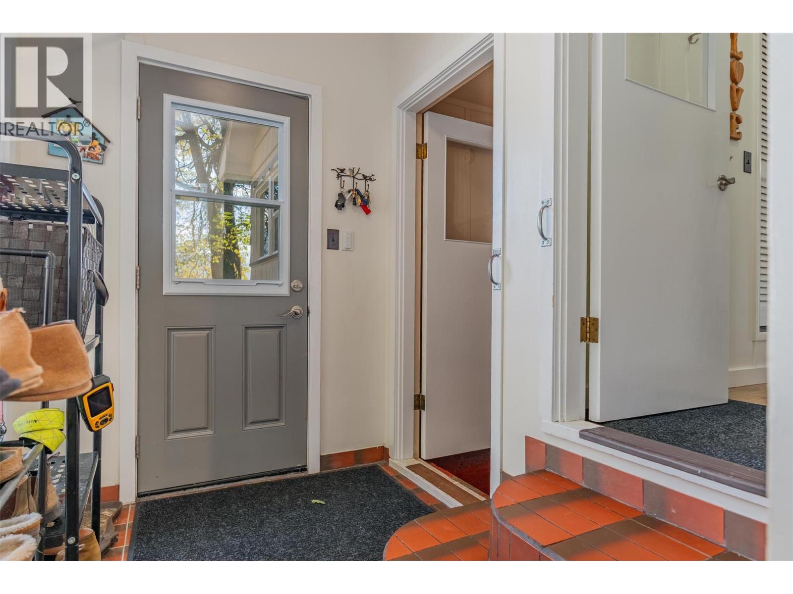 Main entrance into house