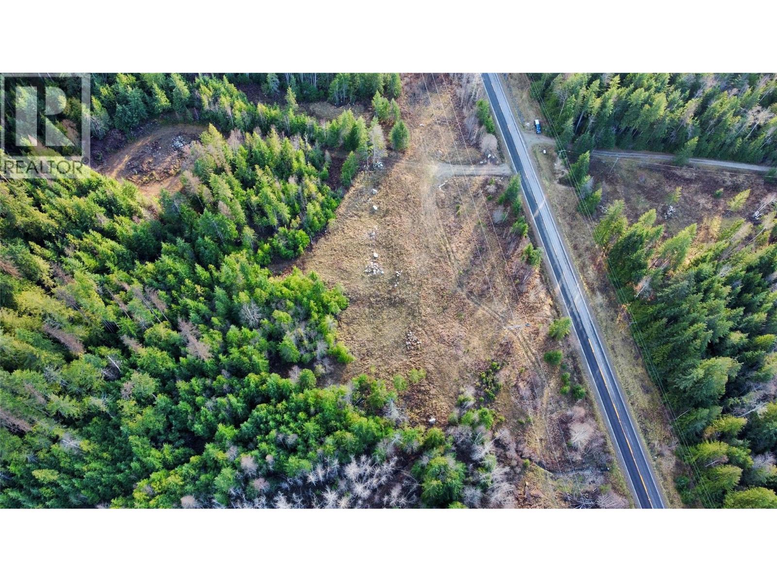 Aerial of upper, middle, and lower clearings