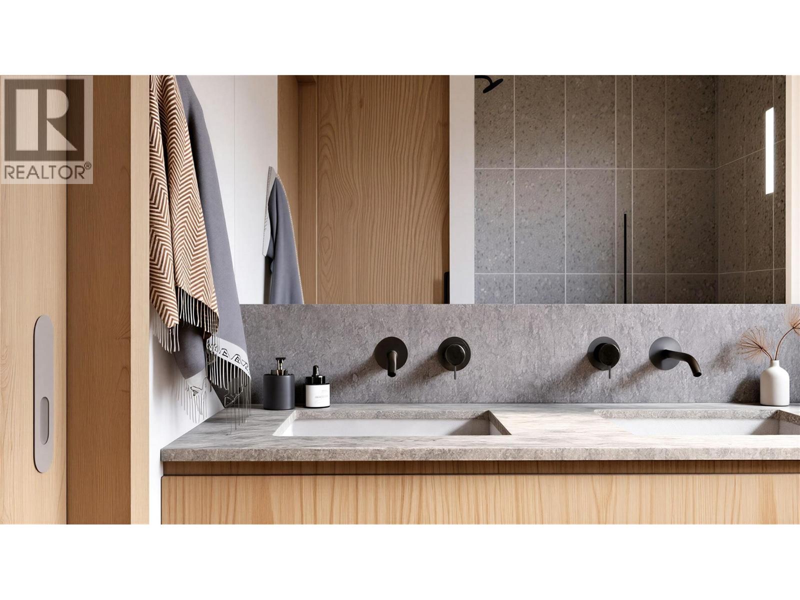 Architect render - bathroom finishes