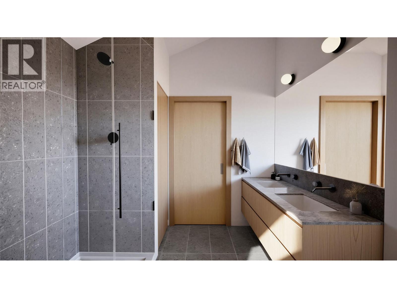 Architect render - bathroom finishes