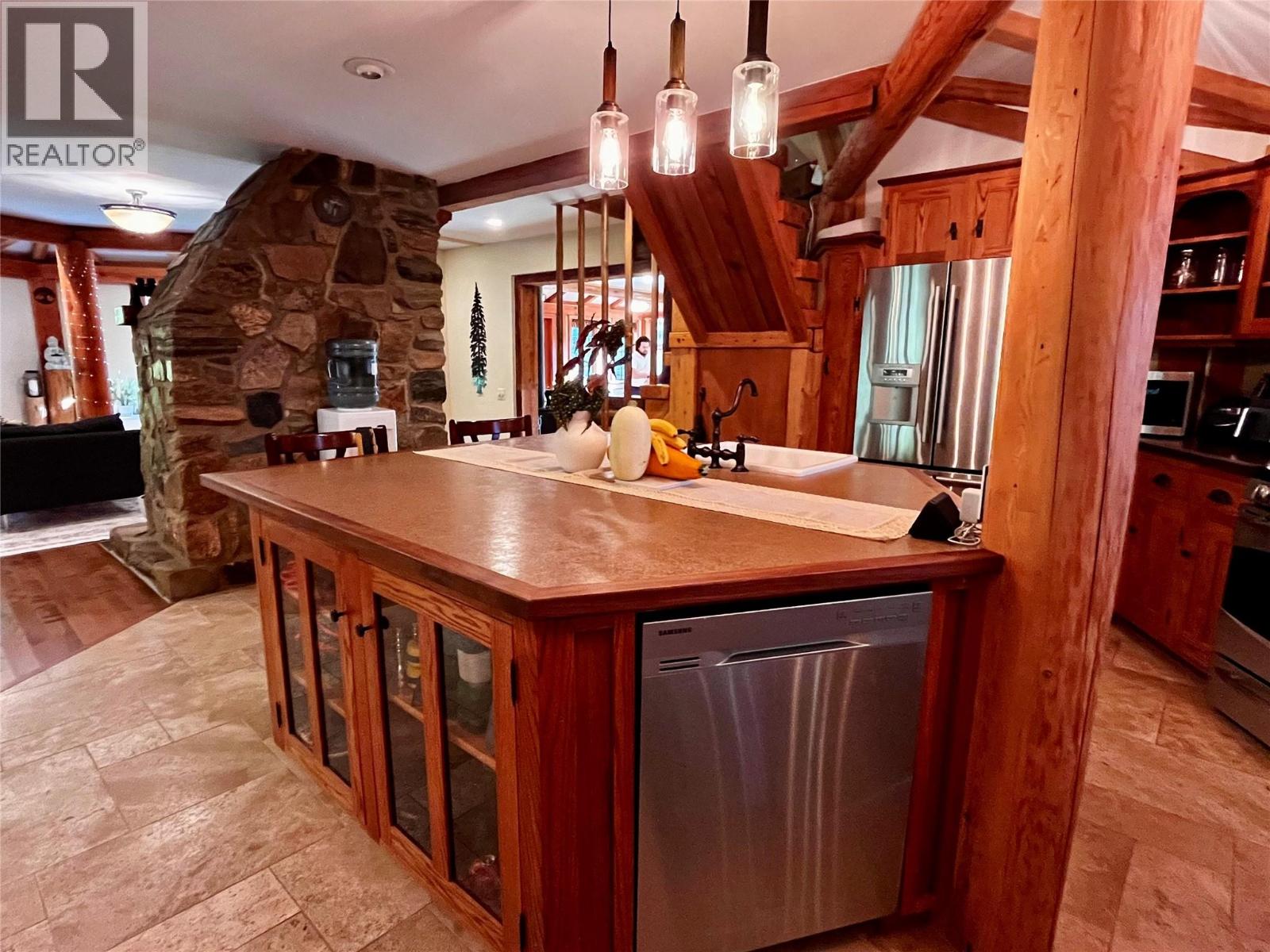 Heated floors in kitchen