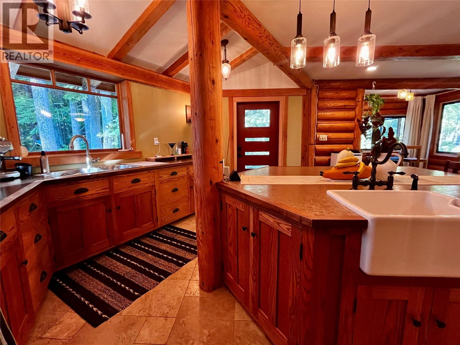 Custom oak cabinets and countertops