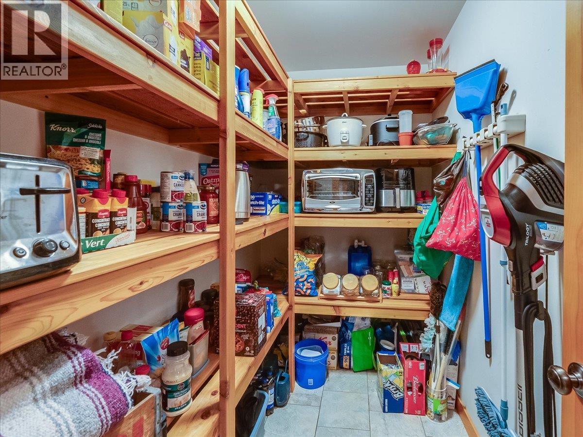 huge walk in pantry