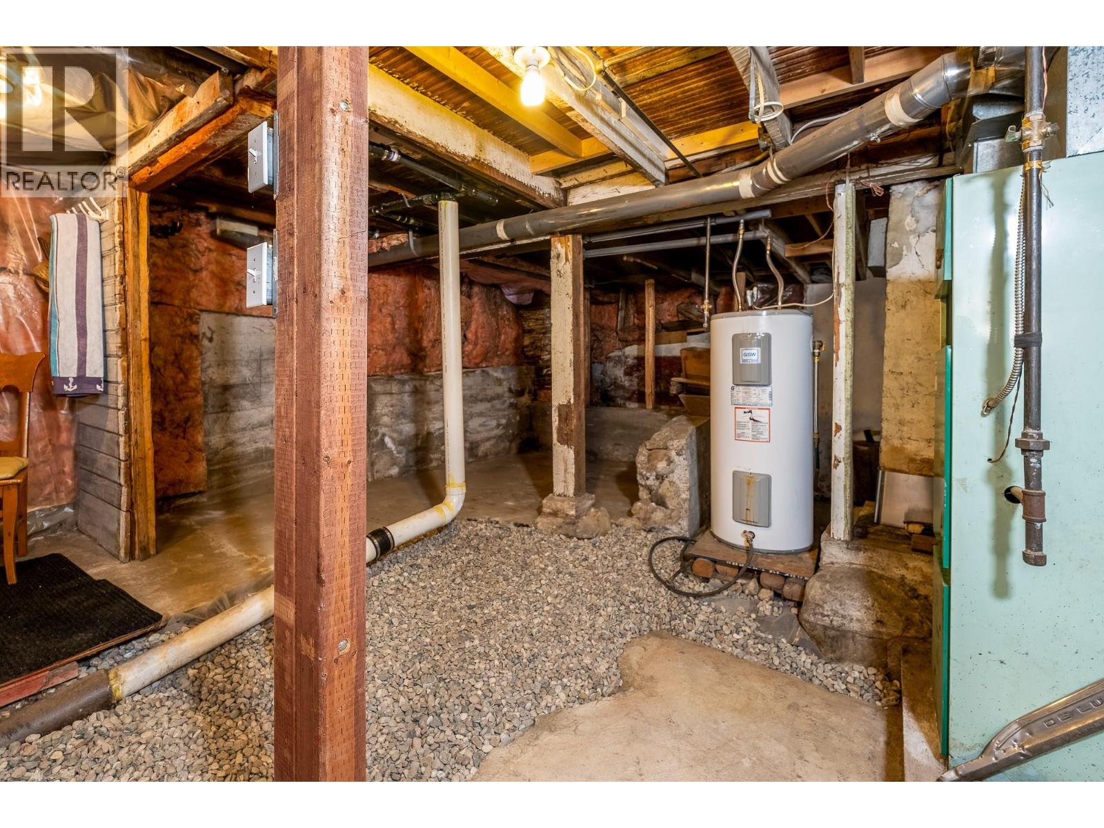 Needs new water tank, furnace, ducting.