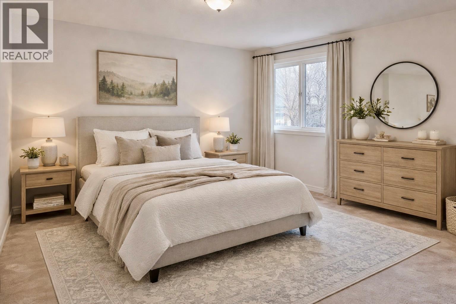 Virtual Staging Master Bedroom