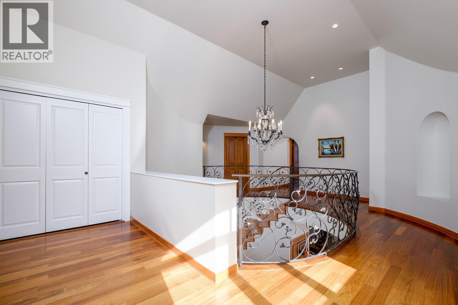 New washer and dryer in closet.