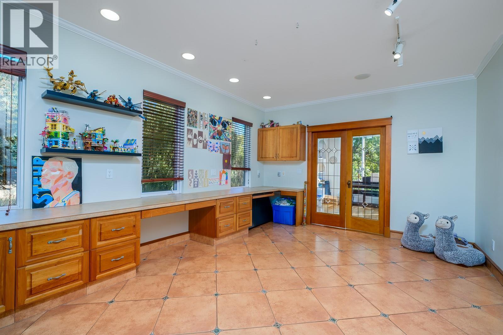 Flex space: art, yoga, work, play, stretch.