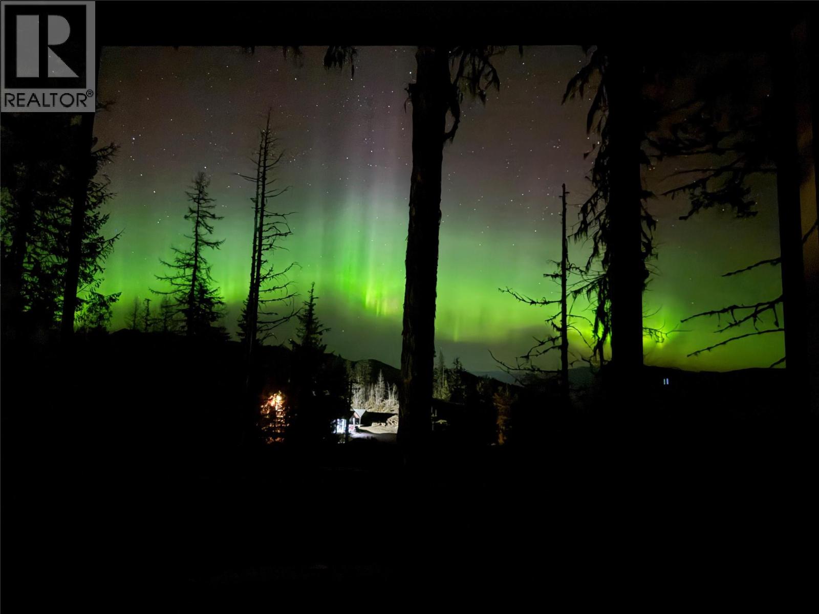 Experience the Northern Lights right from bed!