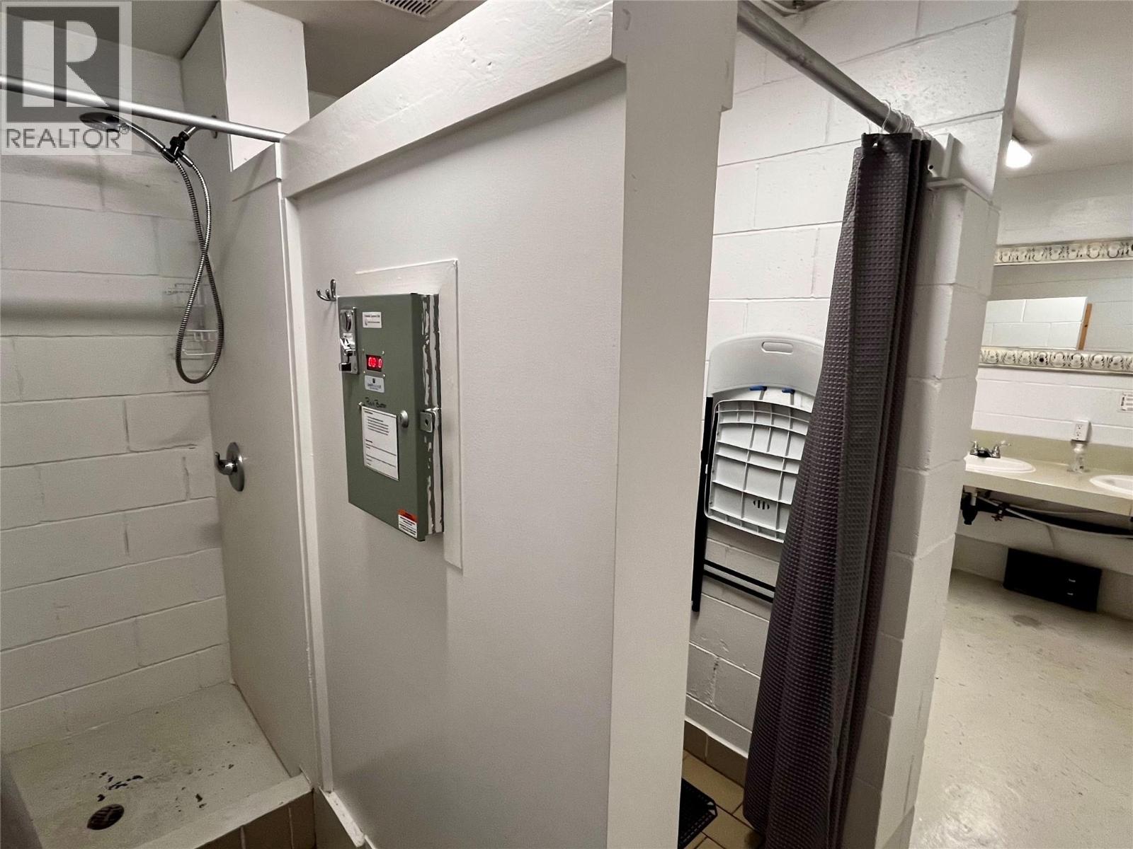 Coin operated showers-propane fired hot water