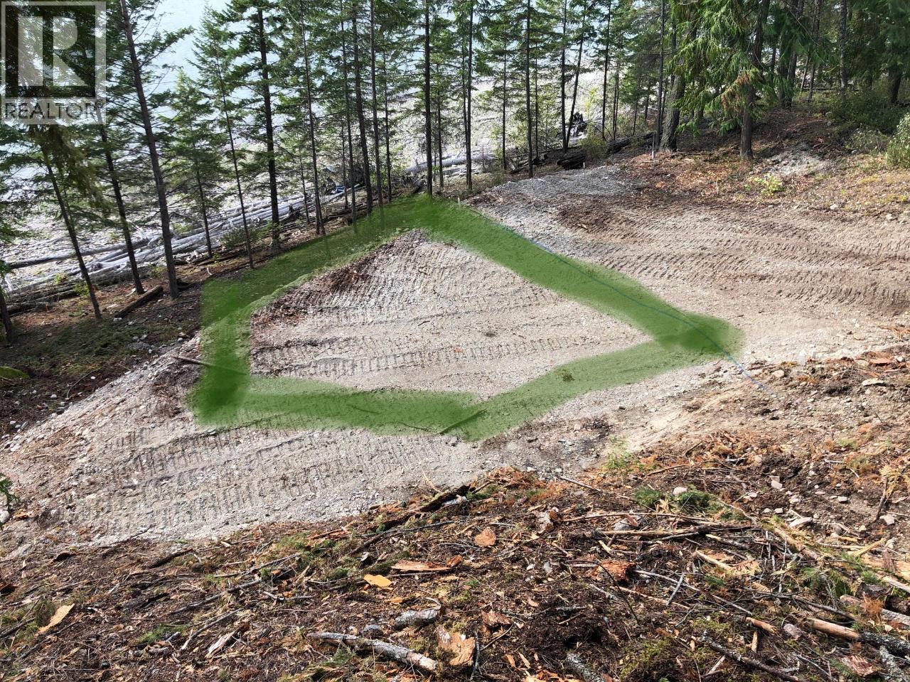 Building Site in green outline