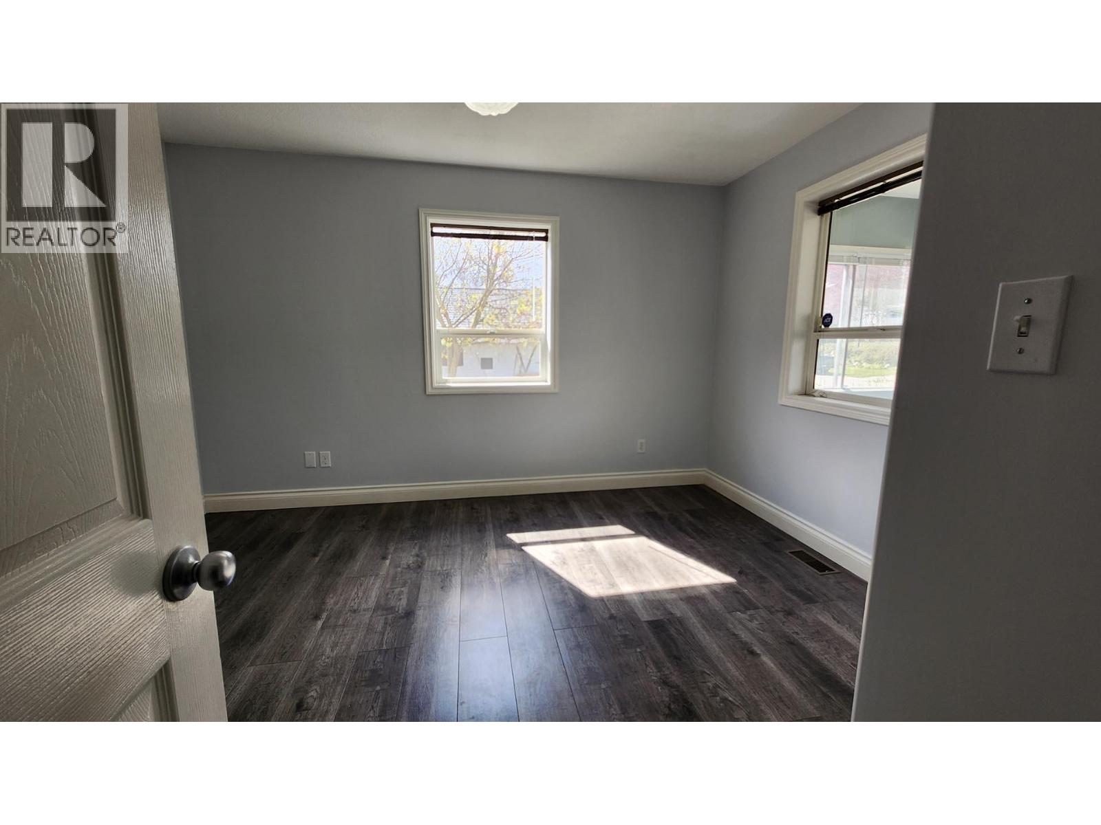 bedroom on the main floor